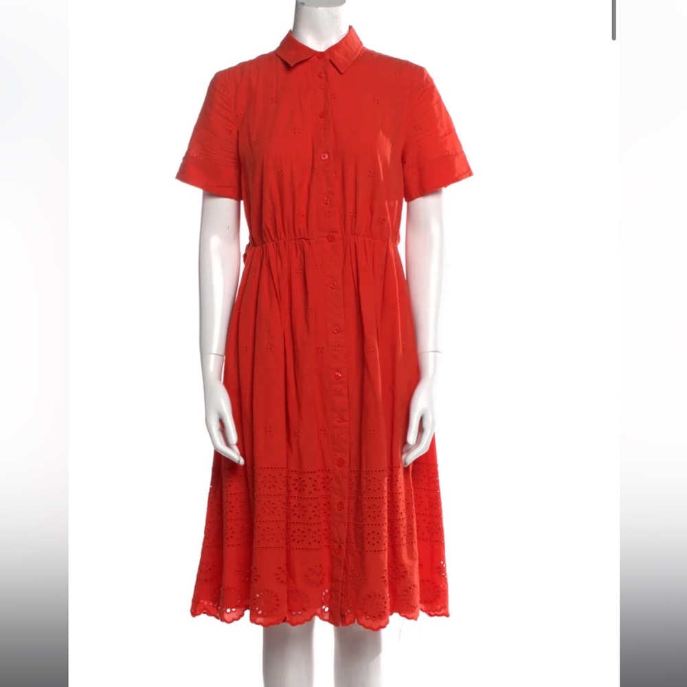 Kate Spade eyelet midi dress - Size XS